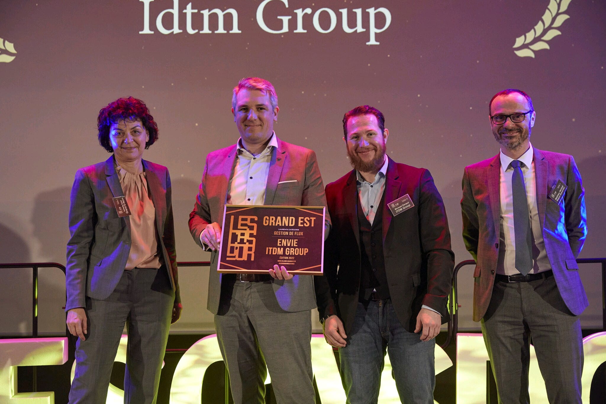 Itdm Group Prix Grand EST Gestion des flux Projet envie